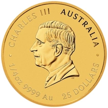 2025 Year of the Snake Gold Coin 1/4oz Perth Mint Australian Lunar Series