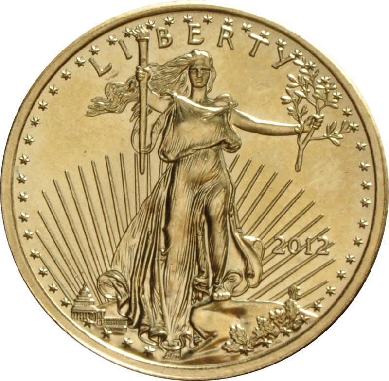 2012 1/4oz American Eagle Gold Coin