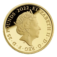 2022 1/4oz Music Legends - The Rolling Stones Proof Gold Coin Boxed