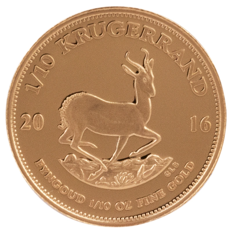 2016 Proof 1/10oz Krugerrand Gold Coin - From $562.70