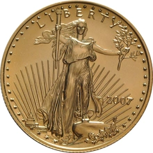 2007 Half Ounce Eagle Gold Coin