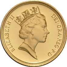 Gold Proof 1996 Sovereign Boxed