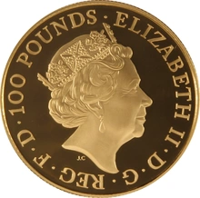 2016 Royal Mint 1oz Year of the Monkey Proof Gold Coin Boxed
