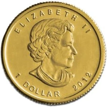 Twentieth Ounce Gold Canadian Maple