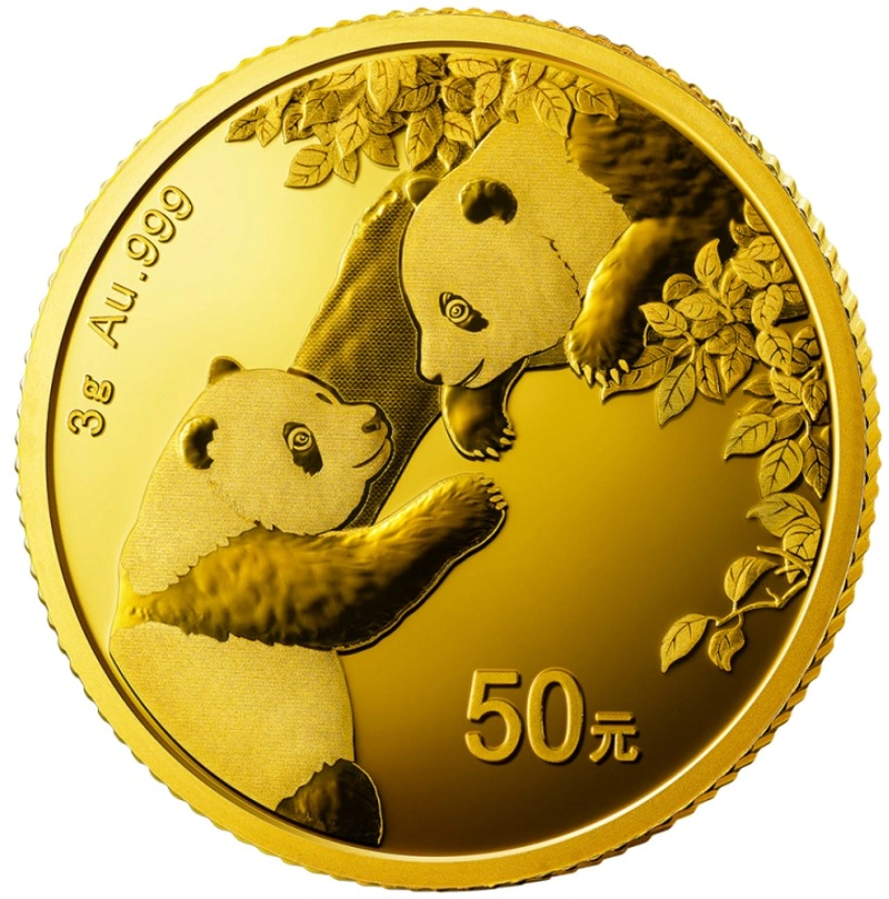 2023 3g Chinese Panda Gold Coin