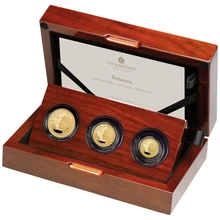 2024 Britannia Three-Coin Gold Proof Set