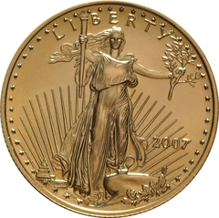 2007 1/2oz American Eagle Gold Coin