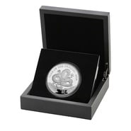 2024 Royal Mint 5oz Year of the Dragon Proof Silver Coin Boxed