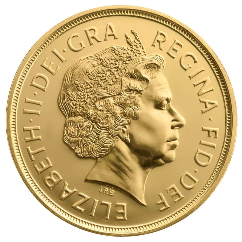 £5 British Gold Coin (Quintuple Sovereign)