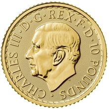 2023 1/10oz Gold Britannia Coin King Charles III