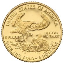 1992 Proof Tenth Ounce Eagle Gold Coin Boxed