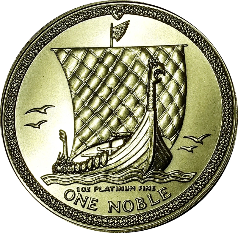 Isle of Man Noble Platinum Coin 1oz