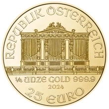 2024 1/4oz Austrian Gold Philharmonic Coin