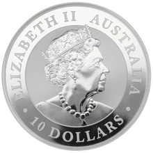 2019 10oz Silver Kookaburra