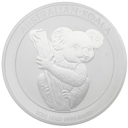2020 1kg Silver Australian Koala