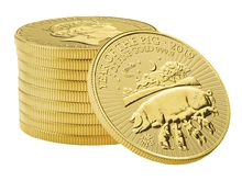 2019 Royal Mint 1oz Year of the Pig Gold Coin