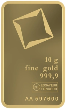 10g Gold Bar Valcambi