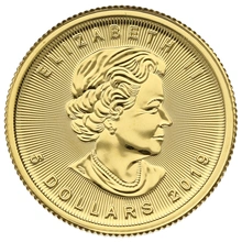 2019 1/10oz Canadian Maple Leaf Gold Coin