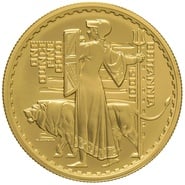 2001 One Ounce Proof Britannia Gold Coin