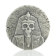 2017 Pharaoh Ramesses II After Death 2oz Silver Coin