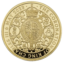 2023 2oz Gold Coronation of King Charles III Proof Coin Boxed