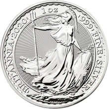 2020 Britannia One Ounce Silver Coin
