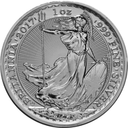 1oz Silver Britannia 20th Anniversary 