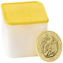2024 Tudor Dragon - Tudor Beasts 1oz Gold Coin