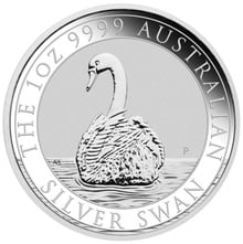 2023 1oz Silver Australian Swan Coin