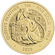 2025 Queen's Panther - Tudor Beasts 1oz Gold Coin