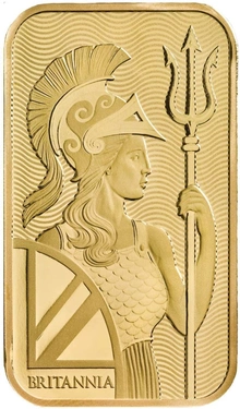 1oz Britannia Minted Gold Bar