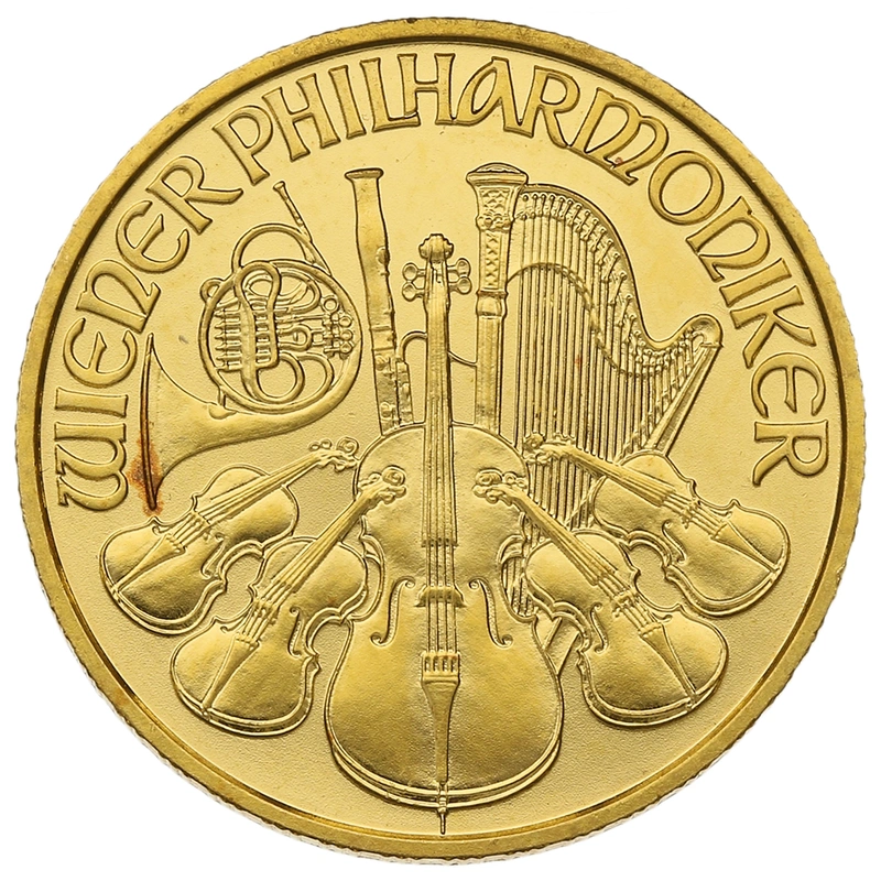 1999 1/4oz Austrian Gold Philharmonic Coin
