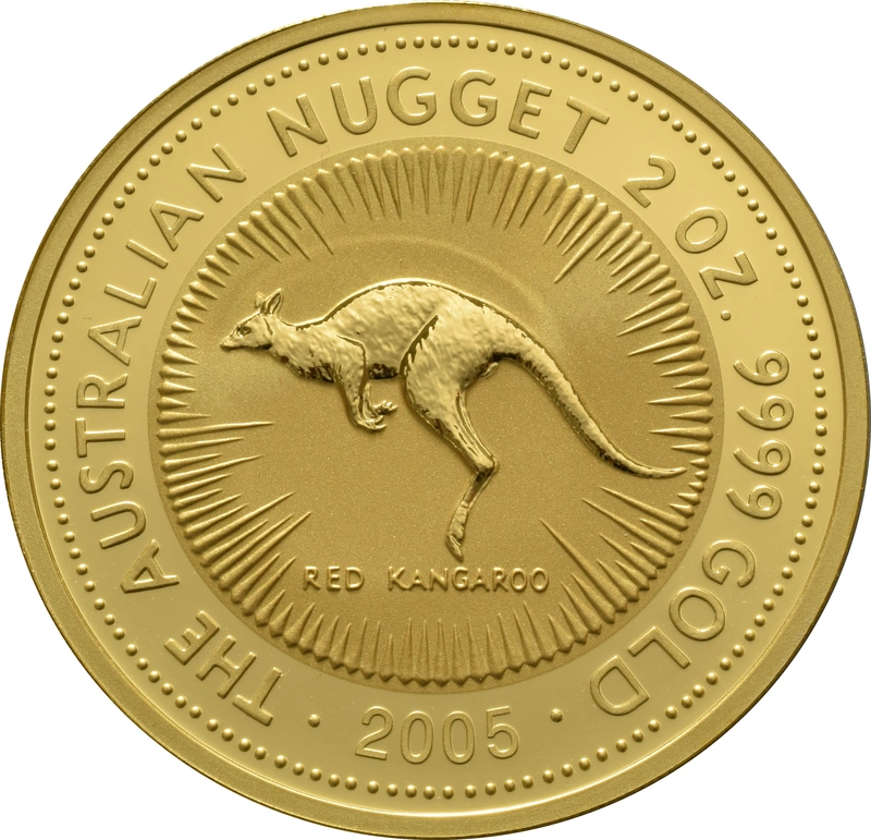 2005 2oz Gold Australian Nugget