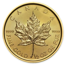 2015 Half Ounce Gold Maple
