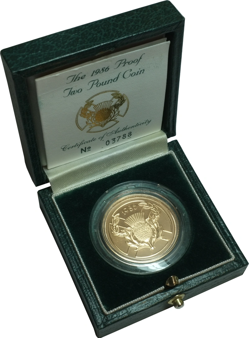 1986 £2 Gold Coin, Commonwealth Games | supplied by Bullion