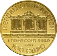 2004 Austrian Gold Philharmonic Coin 1oz