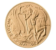 2012 Gold Sovereign Diamond Jubilee