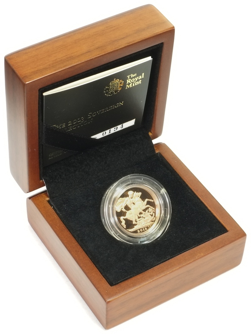 Gold Proof 2013 Sovereign Boxed