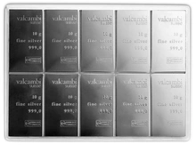 10 x 10g Silver CombiBar