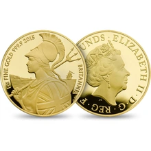 2015 Proof Britannia Gold 6-Coin Boxed Set