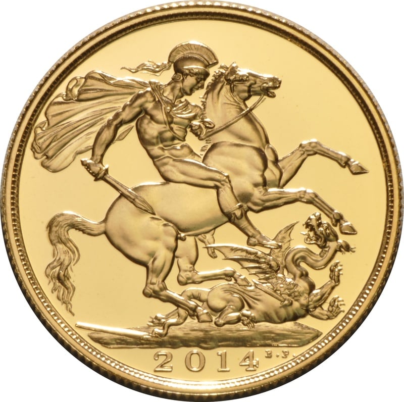 2014 £2 Double Sovereign Brilliant Uncirculated