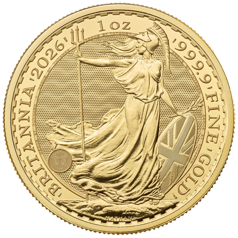 2026 Gold Britannia Coin 1oz