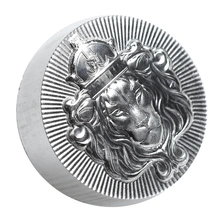 純銀　スコッツデール　ライオン　スタッカー Buy 5 oz Scottsdale Mint Silver Lion Stacker Round | SD Bullion