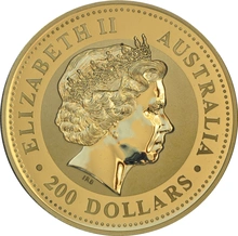 2004 2oz Gold Australian Nugget