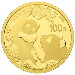 2021 8g Chinese Panda Gold Coin