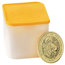 2024 Seymour Unicorn Gold Coin Tudor Beasts 1oz