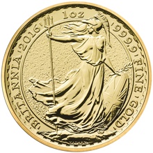 2016 Britannia One Ounce Gold Coin