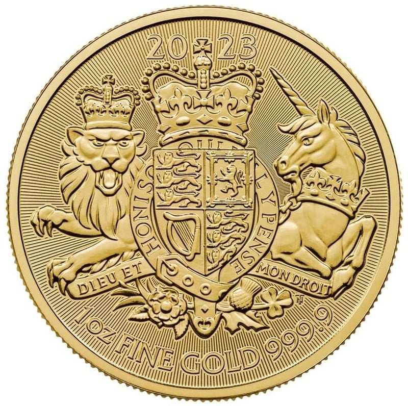 2023 Royal Arms 1oz Gold Coin