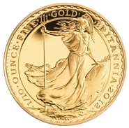 2012 Tenth Ounce Britannia Gold Coins