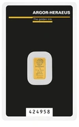 Argor-Heraeus 1 Gram Gold Bullion Bar
